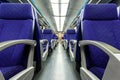 Train seats Royalty Free Stock Photo