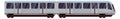 Train side view icon. Railway passenger transport