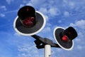 Train signal lights