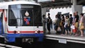 Train at a Station Royalty Free Stock Photo