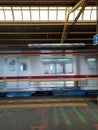 Train Station of Buaran Kereta Api Royalty Free Stock Photo