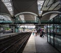 The train station of the city of Leuven. Belgium.