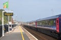 Train station in Dawlish, Devon, UK Royalty Free Stock Photo