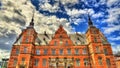 Train station of Helsingor in Denmark