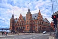 Train station of Helsingor in Denmark, Europe Royalty Free Stock Photo