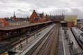 Train station of Helsingor, Denmark Royalty Free Stock Photo