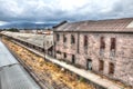 Abandoned Train Station of San Luis Potosi, Mexico Royalty Free Stock Photo