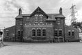 Train Station at LLanfairPG. Royalty Free Stock Photo