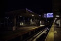 Train Station Exterior MTA New York Vacant Lot Royalty Free Stock Photo