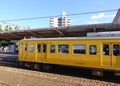 Train at the station in Osaka, Japan Royalty Free Stock Photo