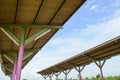 Train station roof Royalty Free Stock Photo