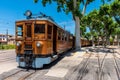 Train on Station in Soller Mallorca