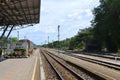 Train station Thailand Royalty Free Stock Photo