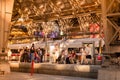 Frankfurt AM, Germany - 06.13.2023: Train station, trains and passengers on a summer day at sunset