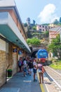 Train station in Vernazza, Cinqueterre, Italy Royalty Free Stock Photo