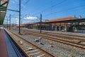 Train Station of Vilagarcia de Arousa Royalty Free Stock Photo