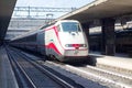 Train stops Roma Termini railway station