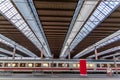 Train in subway station in Munich  Germany Royalty Free Stock Photo