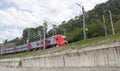 Train `Swallow` . Russian Railways