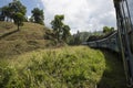 Train into tea plantations. Ella, Sri Lanka.