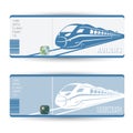 Train tickets Royalty Free Stock Photo