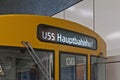 Train to Hauptbahnhof at Berlin, Germany Royalty Free Stock Photo