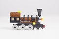 Train Toy Made Of Blocks Royalty Free Stock Photo