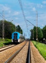 Train on track Royalty Free Stock Photo