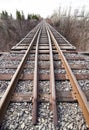 Train track bridge