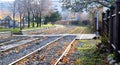 Train tracks Royalty Free Stock Photo