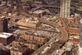 Train tracks in Chicago Royalty Free Stock Photo