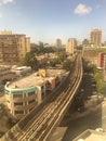 The Train Tracks From San Juan Puerto Rico City Downtown