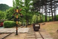 Train Trail Scenery in Anyang Park