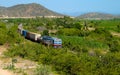 Train, transport, rail, Vietnam Royalty Free Stock Photo