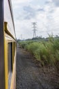 Train travel in Panama Royalty Free Stock Photo