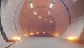 Train tunnel fiction in interior