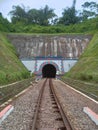 Train tunnel at west java indonesia