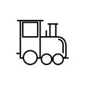 Train wagon transport linear design