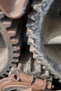 Train winch gears