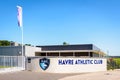 Training center of the HAC football club in Le Havre, France