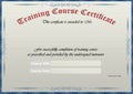 Training Certificate