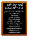 Training development blackboard