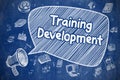 Training Development - Business Concept. Royalty Free Stock Photo
