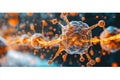 Visualizing Cognitive Enhancement Brain Neurons Forming Dynamic Pathways During Training Exercises, Symbolizing Memory Improvement
