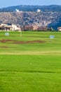 Training Golf Field for Range Shots, Cyprus Royalty Free Stock Photo