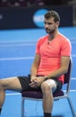 Training on Grigor Dimitrov