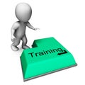 Training Key Shows Induction Education Or Course