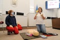 Training in medical care has started in Lviv.