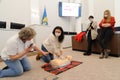 Training in medical care has started in Lviv.