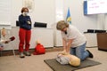 Training in medical care has started in Lviv.